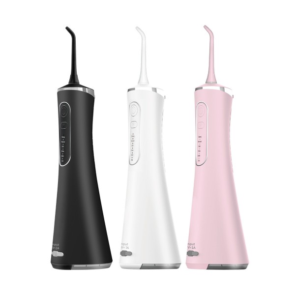 USB Rechargeable Sonic lrrigator With IPX7 Waterproof Body And 5 Cleaning Modes in Classic Design
